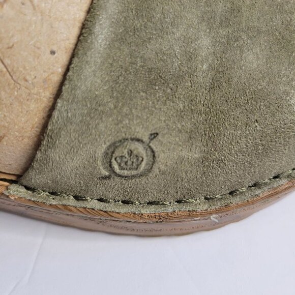 BORN Leather Alianna Platform Comfort Clogs Women Size 6 - Picture 10 of 14